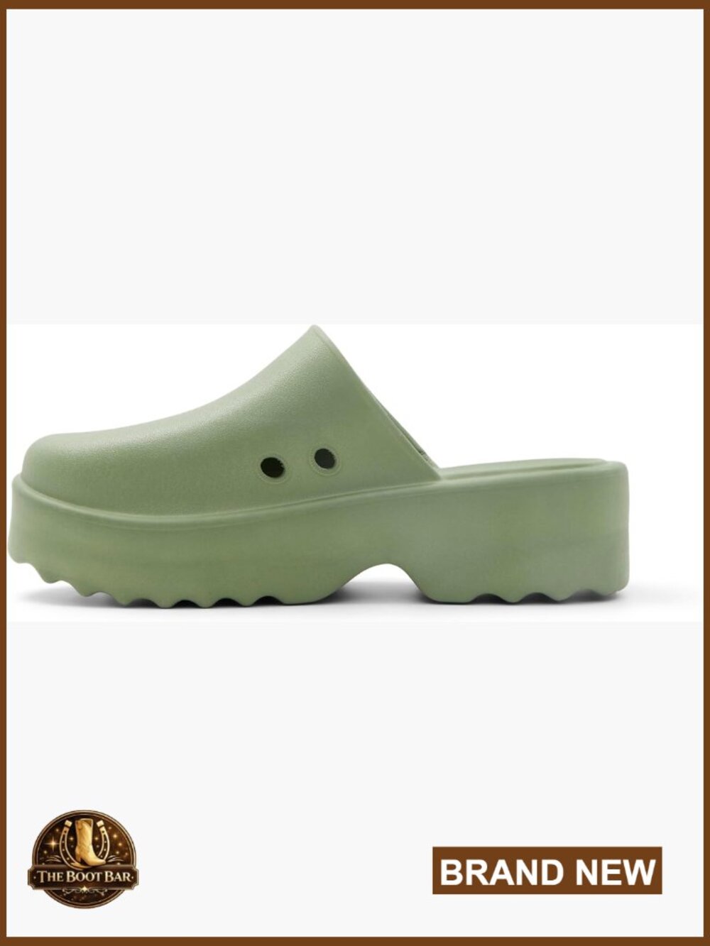 Platform Clog Mules - Lightweight Eva Slip-On Shoes